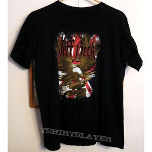JEFF BECK 20 2012 TOUR SHIRT